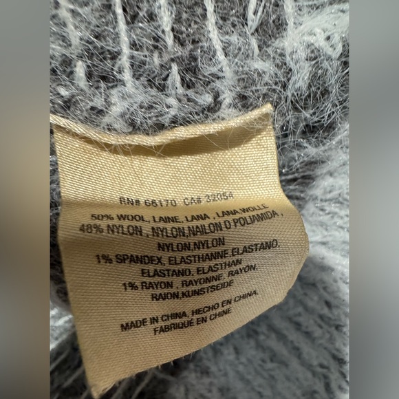 Anthropologie Sleeping On Snow FAROE Soft Fair Isle Off Shoulder Wool Sweater - Picture 9 of 11